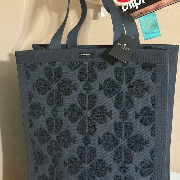 Kate Spade Navy Floral Tote - Picture 2 of 12